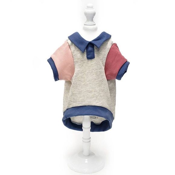 Dog~ Puppy French Color Block  BIKER Tee Shirt Various Sizes - Picture 3 of 5